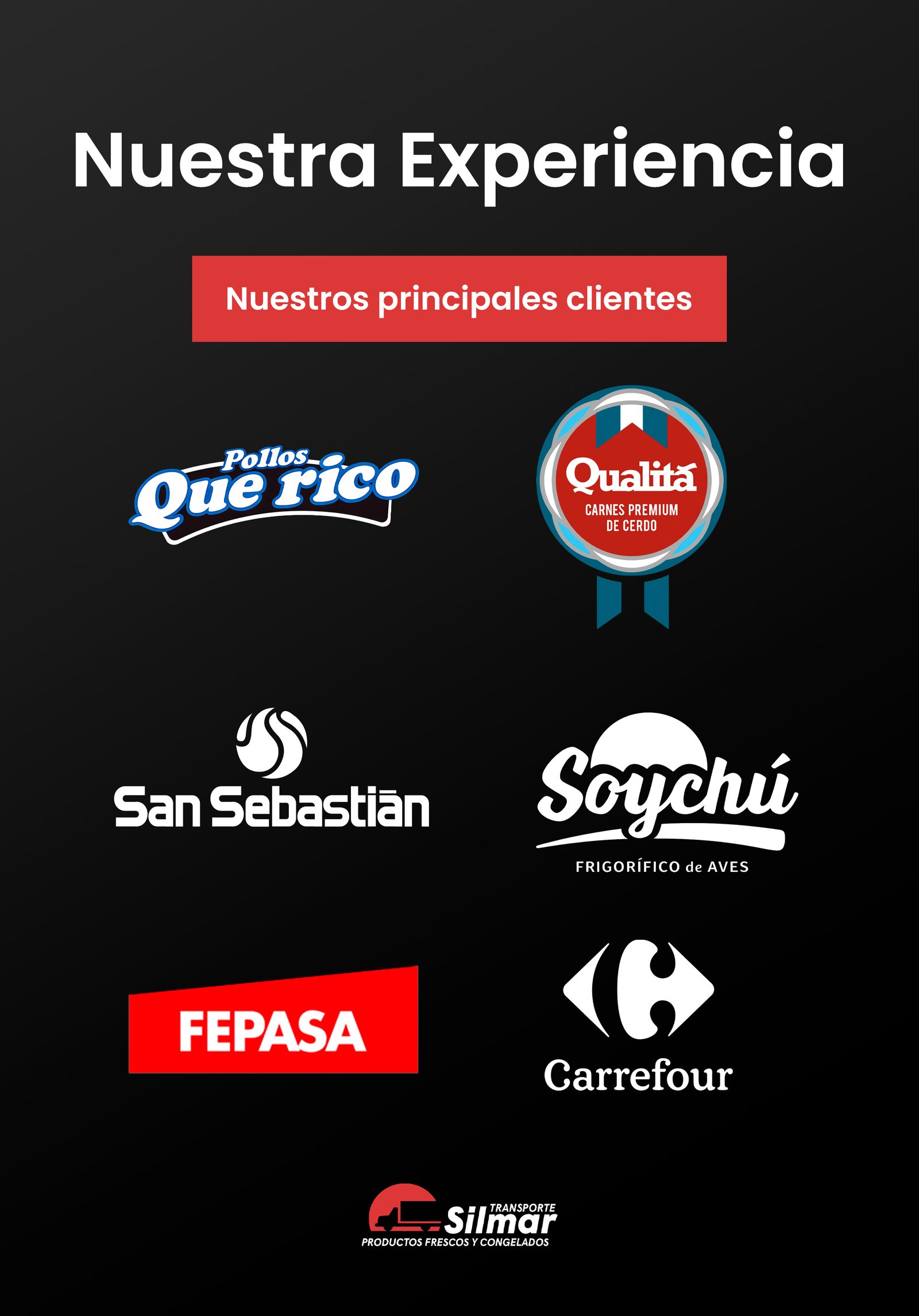 Clientes de Transporte Silmar